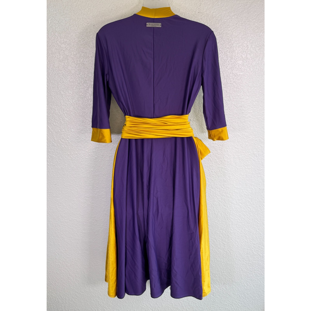 Elhoffer Dress Womens Medium Midnight Oracle Wrap Cosplay Comic Con Festival - Picture 2 of 13